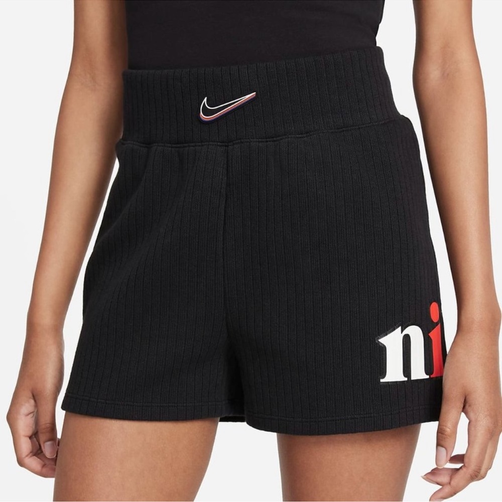 Nike soft ribbed knit shorts
